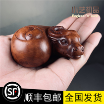 Natural Lightning Strike Date Wood Makes Play Piece Bull Gas Rush Sky Lightning Strike Wood Pendulum Piece Pure Hand Crafted Duozodiac Bull Handle Pieces