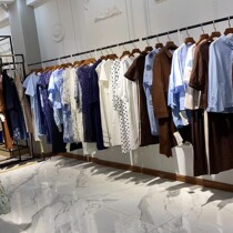 Beijing first-line brand cotton linen casual womens discount Blue Dream X