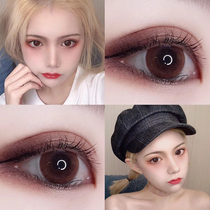 Hashimoto Ring Nai same beauty pupil Luyu brown dog eye year throw female Net red same small diameter 15 natural Ai charm JL