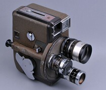 CLASTON 8mm film camera with three lenses Nikon cine nikkor 13mm 1 8