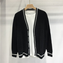 Tide Cards Autumn Winter Mens Clothing SnowNeil Knitwear 100 Hitch Men Sweater Jacket Tide Fashion V Collar Casual Cardiovert