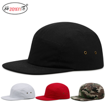 Pure Color Short Eaves Cap Cotton Soft Top Breathable s Baseball Cap Hip Hop eatery Five Cap Street Dance Hat Mens Guapi Hat