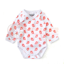 a French cotton spring and autumn baby clothes long sleeve ha clothes premature twins Dragon and Phoenix fetus triangle climbing clothes