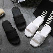 Home slippers womens summer 2019 new non-slip indoor home bathroom bath ladies cool slippers mens summer
