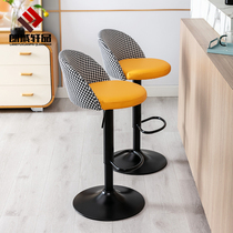 Bar Bench Modern Minima High Footstool Light Lavish Chair Home Bar Stool Collection Silver Bench Bar Chair Lift High Stool