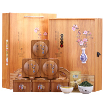 Tieguanyin Tea Gift Box 500g Luzhou flavor 2021 new tea Anxi Oolong tea bag wooden gift