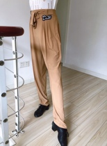 Custom Danes dance beauty boy Latin dance pants summer fit elastic Latin long pants