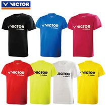 VICTOR Victory Childrens Clothing Spring and Summer Short Sleeve Wickmore Boys and Girls Badminton Clothing 82028