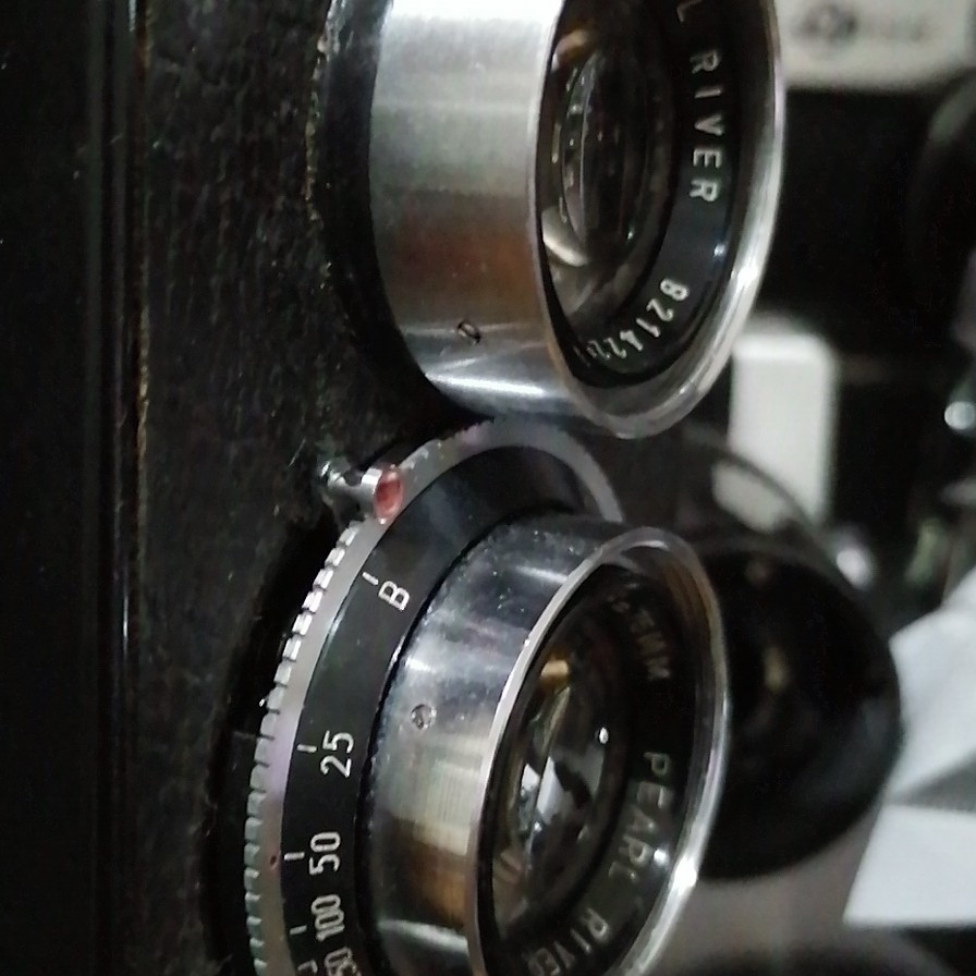 Lens ring for the Pearl River 4 and 4S-type 120 dual anti-camera