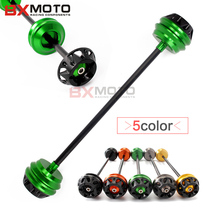 Kawasaki Z1000 SX 10-20 years Z900 RS Z800 modified front axle front wheel anti-drop rubber anti-drop ball