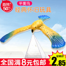 80 Rear Nostalgia Balance Bird Creative Classic Balance Eagle Children Adults Big Numbers Puzzle Gravity Birds Tumbler Toys