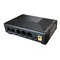 Two-Port Voice Gateway FXSATASIPvos2 route voip gatewayvoice telephone language gateway equipment to connect to ordinary telephone Fax Machine conference electricity