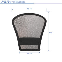 SLR camera external flash reflector shovel dome light baffle diffuser diffuser silver white reflector