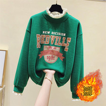 Foreign trade brand cut discount womens clothing mall counter summer withdrawal clearance design sense plus velvet clothes female autumn