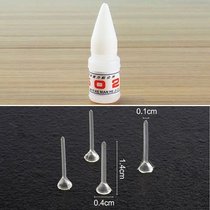 Fleshy small ornaments Moss micro landscape ecological bottle small ornaments fixing rods plastic accessories DIY material creativity