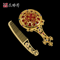 Dressings cover series with burial goods lead tin alloy comb mirror with burial goods burial goods tombs full of 58