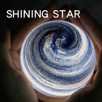 Creative Planet Light Night Light Starry Sky Light Lunar Light Romantic Atmosphere Light Bed Headlights Bedroom Table Lamp Birthday Present