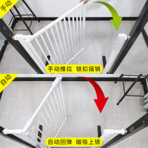 Punch-free pet block cat dog door fence fence fence fence cat guardrail anti-jumping indoor cage