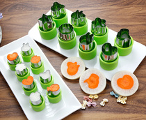 Stainless steel vegetable and fruit shape embossing knife with hand guard butterfly noodle mold love flower cutter pasta cartoon mold