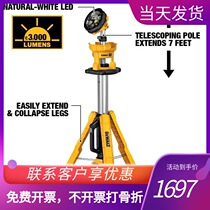 DeWalt 20V New Lighting Beacon Adjustable Height DCL079B Triangle light Grip Tower Light