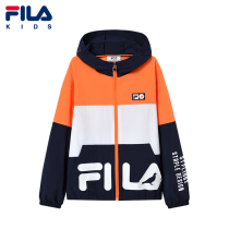 FILA x STAPLE chilles childrens coat 2021 autumn new China-big boy hooded casual wear