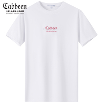 Carbine Round Neck White Short Sleeve T-shirt Men 2021 New Cotton Embroidered Top Couple Casual Swear Men Tide