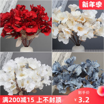 Wedding simulation floral Wood kapok silk flower wedding hall stage decoration site layout road guide flower arrangement fake flower bouquet