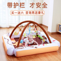  Baby toy pedal piano fitness rack 0-3-6 months guardrail puzzle music early education newborn gift