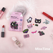 Pick-up laser crystal color decorative stickers Pink memories Fashion shiny creative hand account stickers stickers 30 sheets