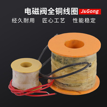 All copper coil Solenoid valve 2W solenoid water valve coil 220V24V12V 4 minutes 6 minutes 2 minutes 1 inch and a half 2 inches