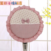 Electronic fan type all-inclusive motor cover pastoral wall-mounted floor 16 household electric fan dust cover cloth inches