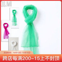 2021 New Joker Scarf Women American Enclosed Mesh Yarn 1 8 m Width 40cm Long Silk Scarf