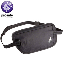  pacsafe travel anti-theft ultra-thin invisible personal ID passport bag security waist bag Mobile phone wallet card bag