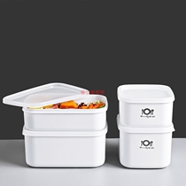 Household sealed storage bowl office workers with lunch box with lid lunch box refrigerator fruit box separated fresh-keeping box