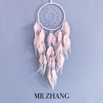 MR ZHANG original dreamcatcher birthday girl Indian feather pendant literary gift retro ins style