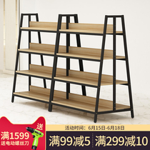 Supermarket shelves Zhongdao store convenience store snacks cosmetics display cabinet single double-sided shoe rack maternal and infant milk powder shelves