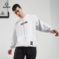 Quasi 2021 New sweater men and women basketball training Sports Leisure American pullover loose tide hoodie top