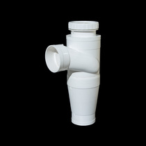 PVC swirl flexible three-way four-way single riser with the same layer of drainage fittings Changsheng plastic factory price