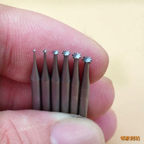  2 35mm handle wheel needle German slotted Tungsten steel tooth machine engraving needle Bodhi electric wood carving nuclear carving knife Micro carving knife