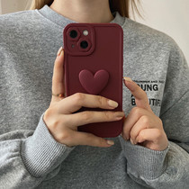 Temperament Wine Red Loving applies Apple 13 Fashion shell iphone12pro max Jane about 11 Senior female x