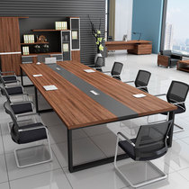 Conference Table Minimalist Modern Training Negotiation Bench Rectangular Bar Table Booking Office Table And Chairs Combination