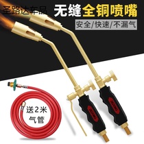 Liquefied gas fire gun snatcher burning pig hair spray gun Gas Natural gas blowtorch home Waterproof high temperature head gun burning meat