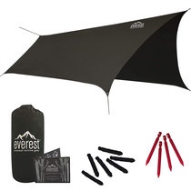 New product promotion 210T waterproof tear-proof grid cloth sunshade canopy outdoor camping fishing beach hammock mate