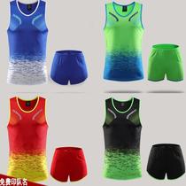 Men and women Athletics suit Marathon Running Suits Speed Dry Body in Sports Conserve Students Vest Shorts