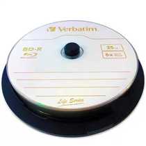 Weibao Blu-ray disc BD-R 6X 25G10P barrelled high-definition recording disc large-capacity blank lettering disc
