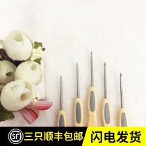 Can hook brand pure hand-polished non-slip handle Chaozhou Qianlong crochet crochet better than Coke Easy-to-use crochet