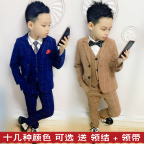 Boys  dress suit Childrens velvet suit suit Small suit Small suit suit Flower girl dress Host suit