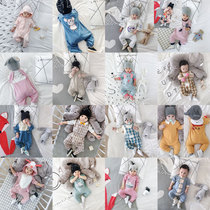 Feedback from code break-baby jumpsuit spring autumn summer newborn clothes long-sleeved baby romper summer clothes