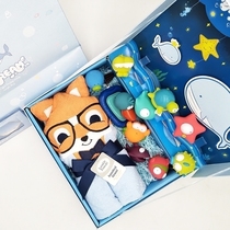 Baby toy gift box set summer newborn bathing supplies toy male baby 100 day gift box gift gift