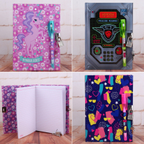 Spot special home Australia smiggle stationery pink unicorn detective password diary notebook